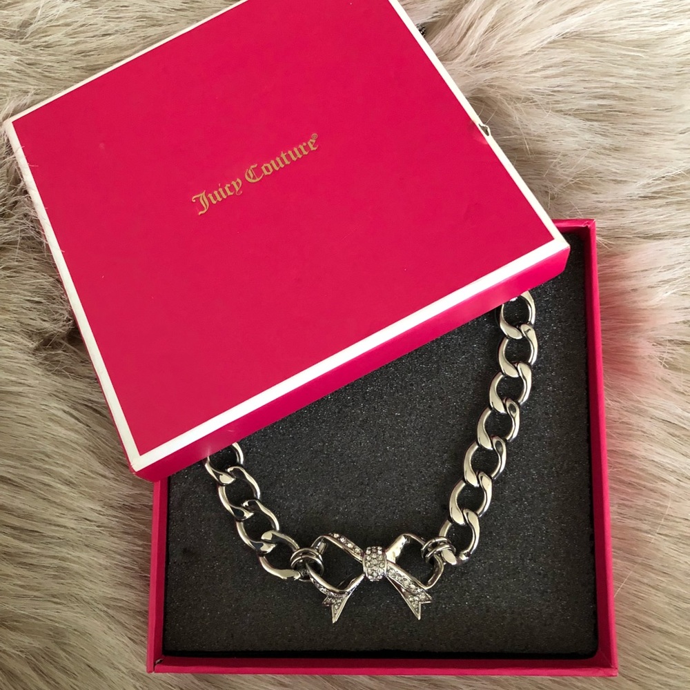 Juicy couture charm necklace with original box